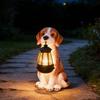 Sun Powered American Cocker Spaniel Figure Light For Yard Enhancement Featuring LED Warm Light And Water Resistant Construction
