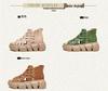 Jiechu Women's Summer Braided Hollow Sandals - Thick Sole, Breathable Candy Colors, Comfortable Roman Style