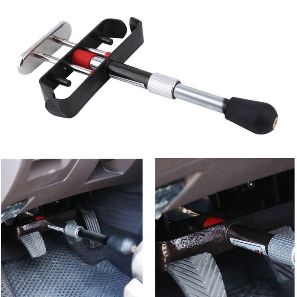 All-Metal Brake Pedal Lock Universal Anti-Theft Lock Spare Parts Clutch Pedal Lock  Vehicle