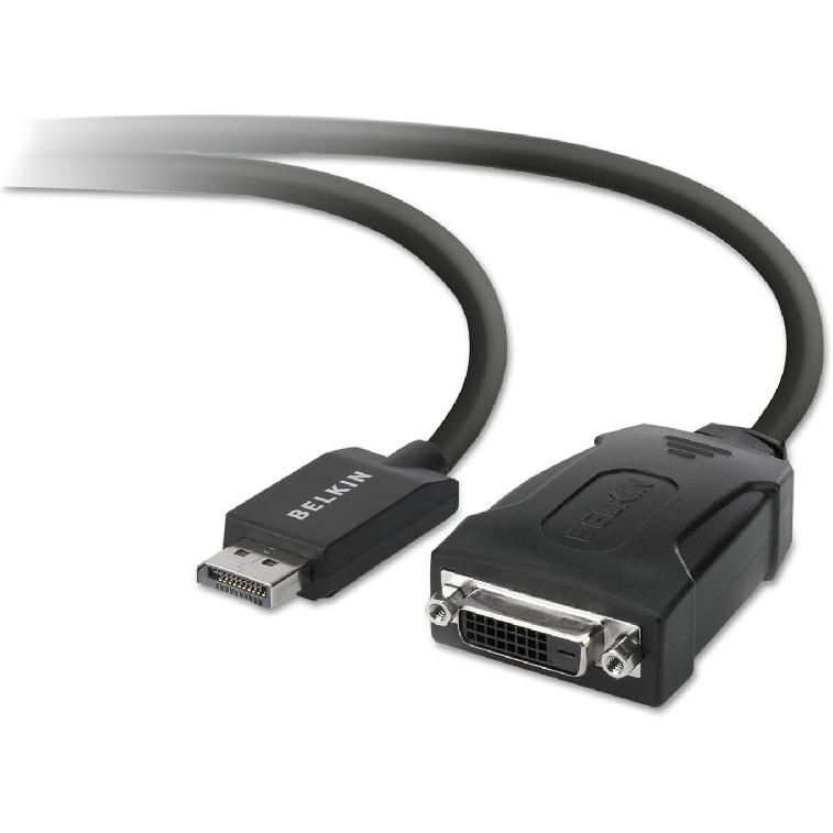 

Belkin F2CD005b Displayport to DVI Adapter,Black