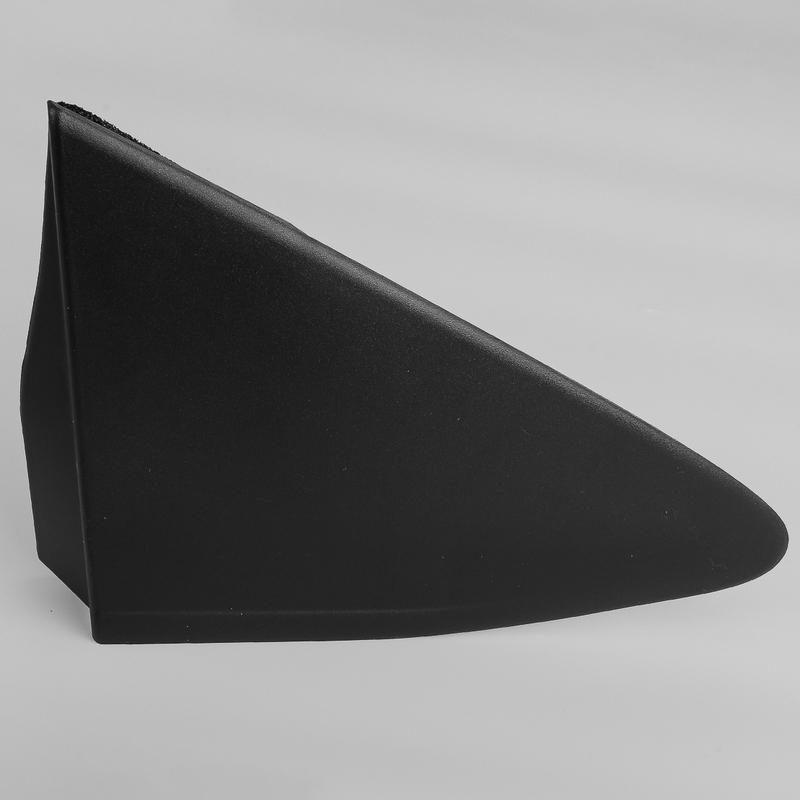 

601170D111 Front Right Side Rearview Mirror Corner Triangle Molding Cover Trim Fit for Toyota Yaris 2012-2014 Black Plastic