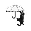 Brooch Cat Charming Black And White Cartoon Design Stylish Alloy Pin For Gifts