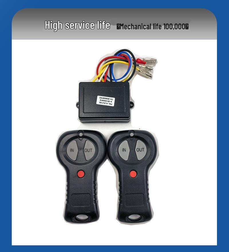 12V Wireless Winch Remote Controller for Jeep and ATV Off-Road Vehicles