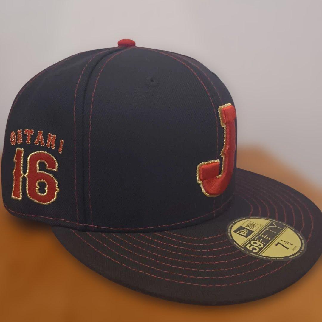 Used WBC Japan National Team Samurai Japan New Era 7 1/2 Shohei Otani Cap New