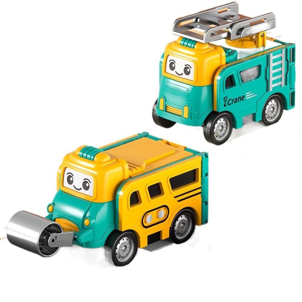 

Pull-back Truck Model Transform Reverse Car Double Sided Flips Variety Inertia Car Outdoor Style A