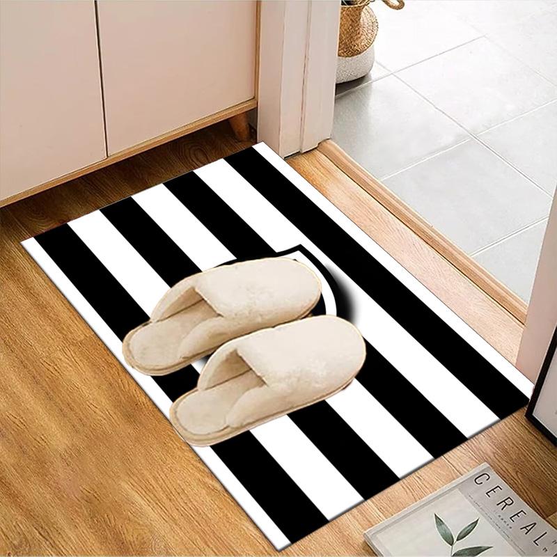 Botafogo Pride Emblem Printed Office Carpet Chair Cushion Entryway Rug, Rugs for Living Room, Bedroom Christmas gifts