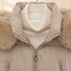 Autumn Winter Keep Warm Jacket with Fur Hat Thick Cotton Coat Coats Parker Short Trend British Style