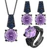 Schmuck Kupferboden Vergoldet Roland Temperament Leichter Luxus Set Hauptstein 14-12Mm