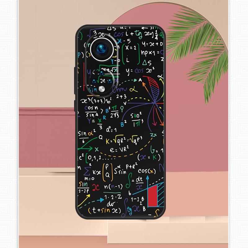 Physics Science Maths Formula Case For Honor Magic 400 Lite 200 5 6 7 Pro Honor X9c X9b X9a X8b X8a X8 X9 50 70 90 Cover