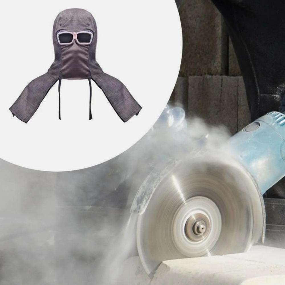 Wear-resistant Safe Welder Hat Dustproof Hat Practical Shawl Protective Hat
