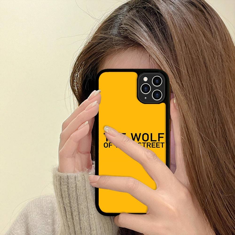 TV The W-Wolf Of W-Wall S-Street For IPhone 17 16 15 14 13 12 11 Pro Max Plus Mini PC+TPU Back Phone Cover