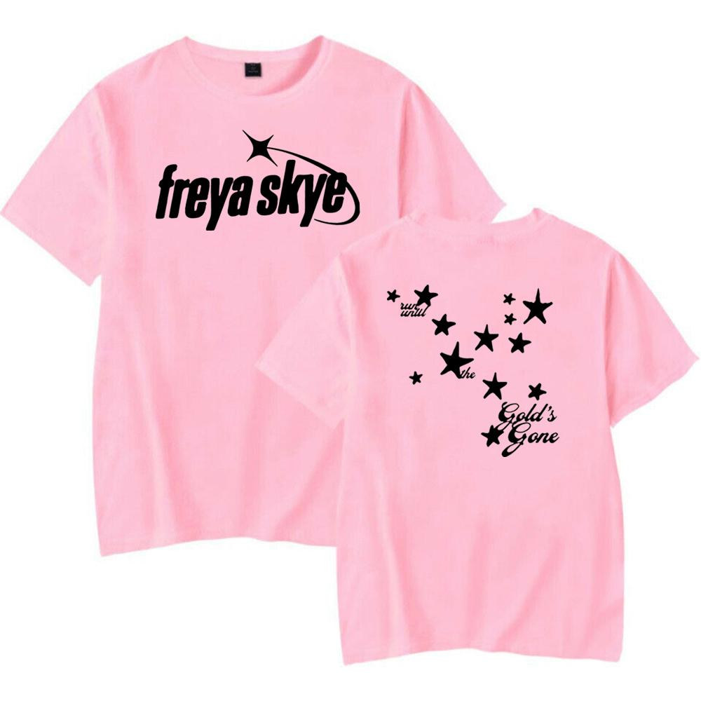 Freya Skye Golds Gone Tshirt Vintage Tour Two Sides Printed Tshirt Descendants Zombies Worlds Collide Tshirt Unisex Music Tops