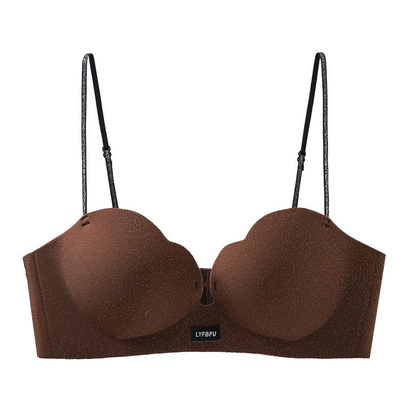 Premium Seamless Push-Up Rhinestone Petal Bra for Women – Enhances Small Bust and Prevents Sagging
