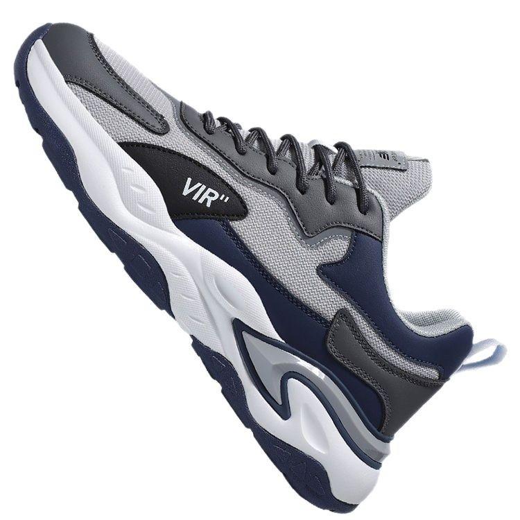 Pánská sportovní obuv 2025 nová dvouvrstvá síťovaná prodyšná ležérní sportovní obuv s měkkou podrážkou, protiskluzová lehká běžecká pánská obuv