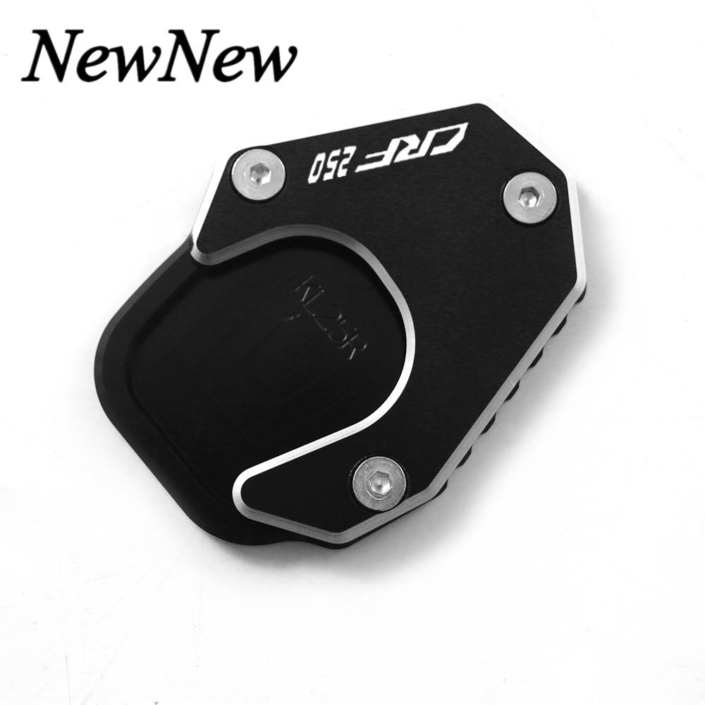 

Мотоциклетная подставка с ЧПУ для ног, боковая подставка, удлинитель, опорная пластина, увеличенная подставка для HONDA CRF 250 RALLY CRF250L 2017-2025 чёрный