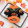 Halloween Theme Pet Sweater For Small Dog and Cats With Elastic Neck Warm Winter Knitwear Outfit Festival Cerebration