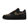 Nike Air Force 1 Slip Resistant Abrasion Resistant Low top Skateboard Shoes Unisex Black Brown CW2288-001(Team882-Louis)