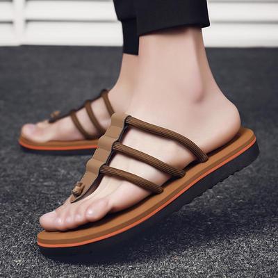 Chanclas suaves antideslizantes de verano para hombre: Sandalias de moda populares online para la playa.