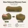 Portable Compressible Camping Pillow Memory Foam Travel Pillow for Sleep Suitable for Outdoor Camping Sports and Airplane Travel