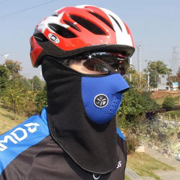 

Masque de vélo ITECHOR - Mixte - Bleu - Protection contre le vent et antipoussière - Polaire