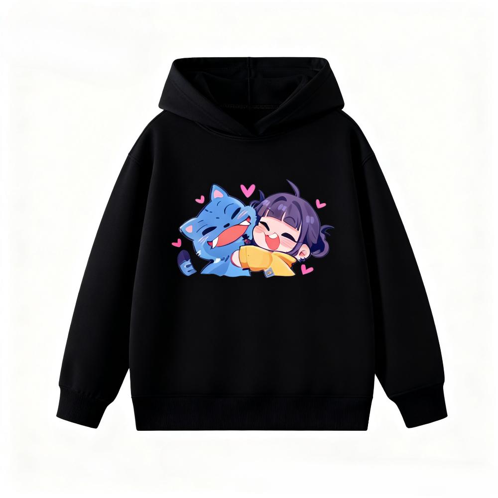 Korean Popular Kpop Demon Hunter Children's Sweatshirt Boys and Girls Clothing Autumn and Winter Warm Children's Hoodie