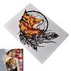 Водонепроникне тимчасове татуювання Fox Dreamcatcher Large Arm Body Art Tattoos Sticker,