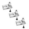 Stahl-Gürtelhaken-Set 3 Stück mit Schrauben für 20V Akku-Bohrschrauber Modelle WU268 WU278 WU279 WX268 WX278 WX279