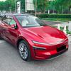 For New Tesla Y 2024+ Front Bumper Spoiler Fog Lamp Hoods Modification Trim Cover Air Knife Splitter Body Kit Tuning