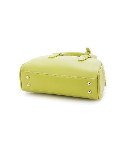 FRAY Round Mini Boston Bag FWGB254348 YEL I.D. Women's