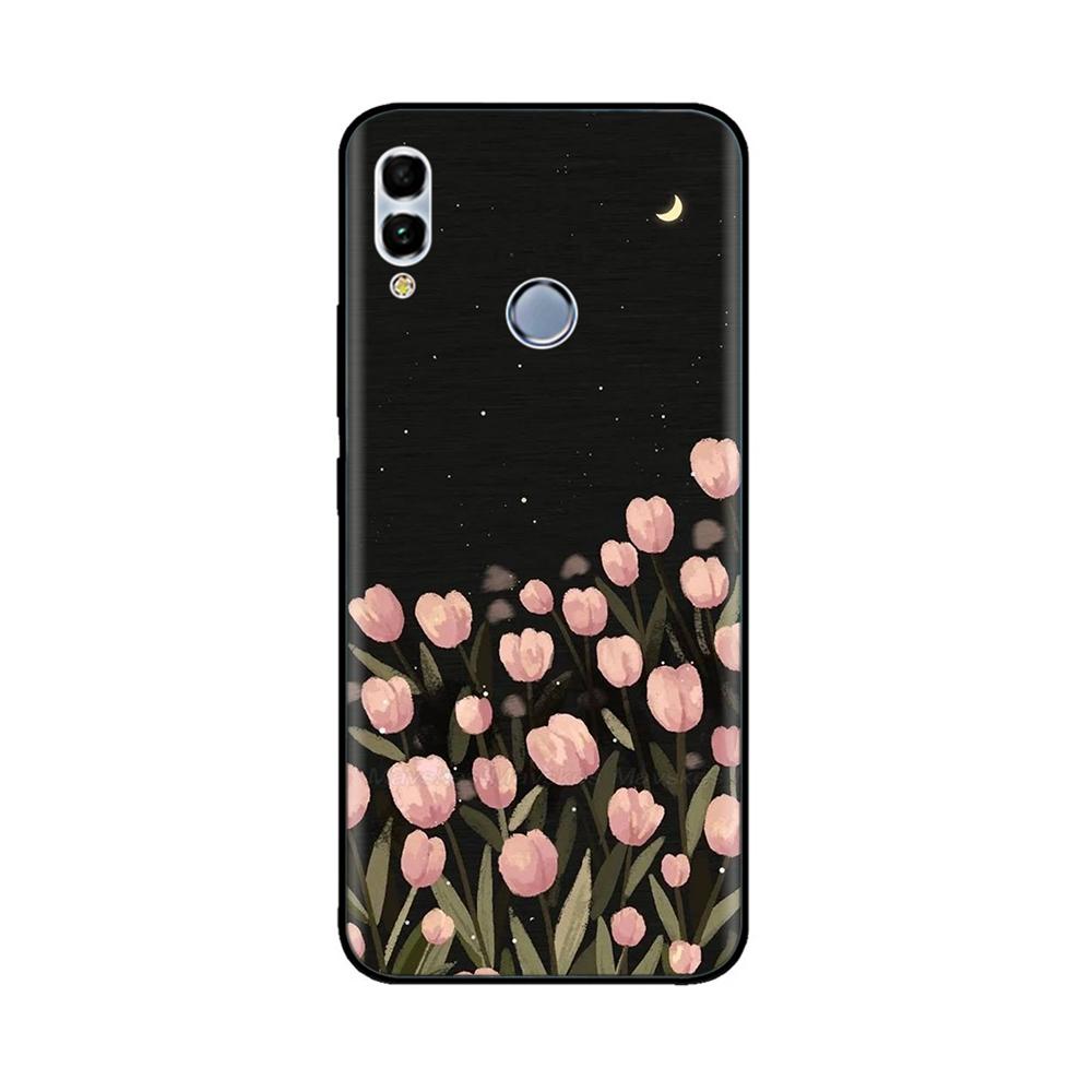 For Huawei P Smart 2019 Case Phone Cases Funny Camera Protection Soft Silicone Back Cover For Huawei P Smart 2019 Shell Fundas