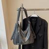 Autumn and Winter Plaid Large-capacity Bag Women's 2025 New Retro Tote Bag Versatile Shoulder Backpack