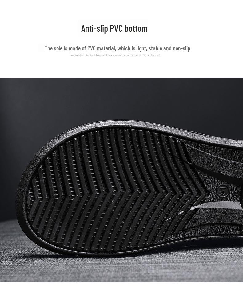 Men's Summer Trendy Casual Beach Flip Flops - Outdoor Wear Slippers