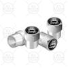 4Pcs Auto Exterior Logo Metal Wheel Tire Valve Caps Stem Case Dust Covers For Jeep Wrangler JK JL TJ  Renegade Liberty Patriot ANS1