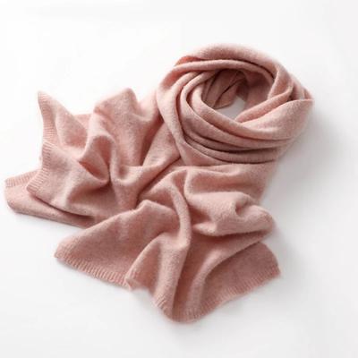 Écharpe 100% Cachemire de Qualité pour Femmes Hommes Couleur Unie Chaude Hiver Tricoté Wrap Doux Luxe Cache-cou Mode Léger