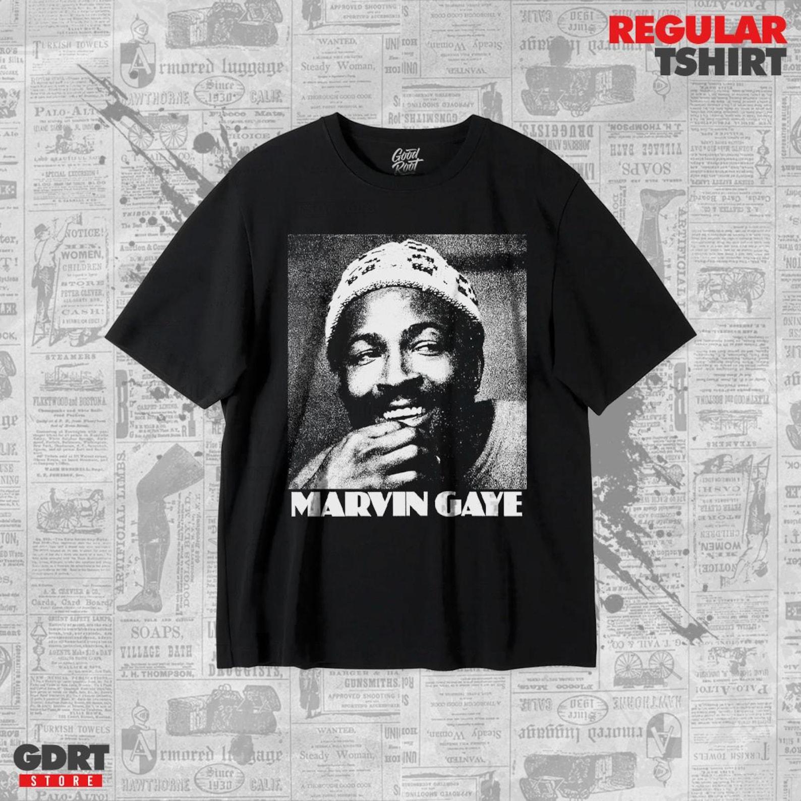 Marvin Gaye T shirt - Let s Get it on - Unisex Heavy Shirt 3XL