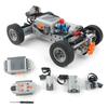 4WD RC Auto Chassis Elektrischer Bausatz mit Motor Rädern Batteriebox Empfänger für MOC Technisches Modell Spielzeug