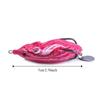 3PCS 7cm Snakehead Lure Bait PVC Simulation Lure Bait Artificial Lure Bait  Saltwater Fishing