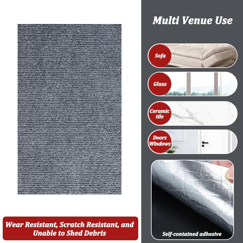 DIY Sofa Protection Pads Self-adhesive Anti Cat Scratch Carpet Furniture Wall Protectors Cover Stickers Cats Scratch Board Mat