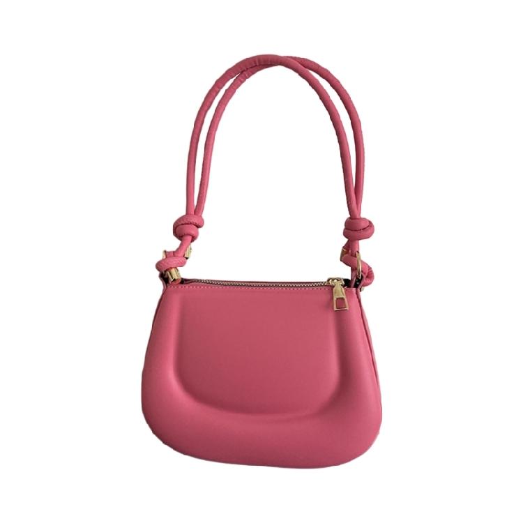 Leather Tote Bags Solid Color Handbag Armpit Bags Versatile Shoulder Bags