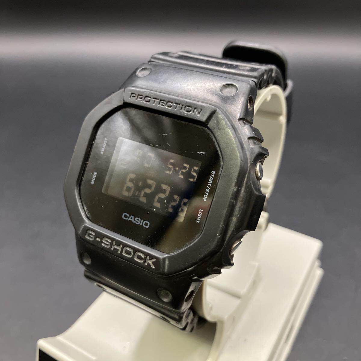 Б/у Немедленное решение CASIO Casio G-SHOCK часы DW-5600BB