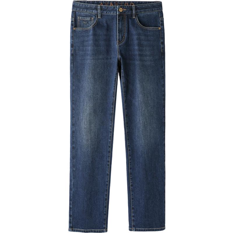 

Классические мужские джинсы прямого кроя для бизнеса 33