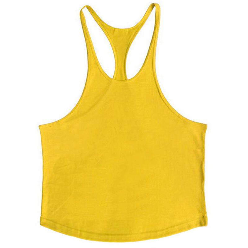 

1Pc T-shirt Summer Muscle Sport Tank Top Gym Men Casual Cotton Cap Sleeve Vest XL