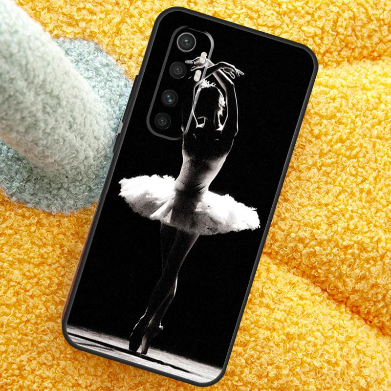 Ballerina Ballet Dance Girl Case For Xiaomi 17 Pro Max 13 14 15 Ultra 13T 14T 15T Cover For POCO X7 X5 X6 F5 F6 F7 F8 Pro