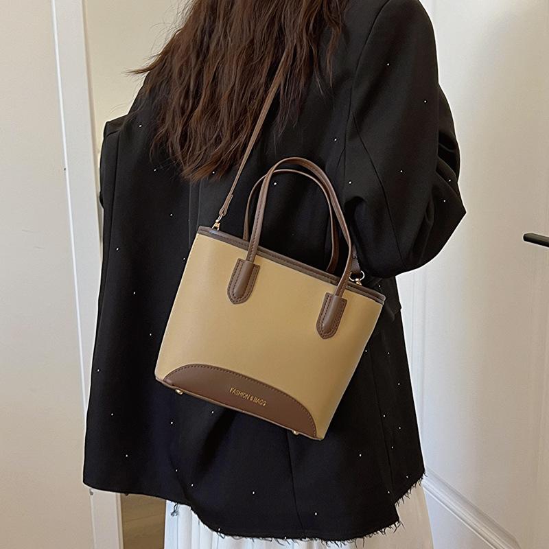 Premium Retro Portable Bucket Bag Women's Bag 2025 New Fashion Shoulder Bag Messenger Bag