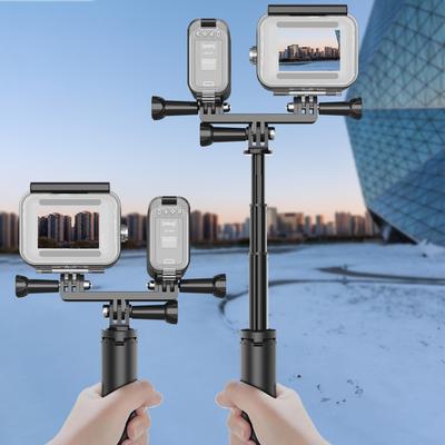 Foldable Tripod Set For Gopro Mini Portable Monopod Vlog Tripod For Go Pro Hero Black Session Osmo Action Camera Accessory