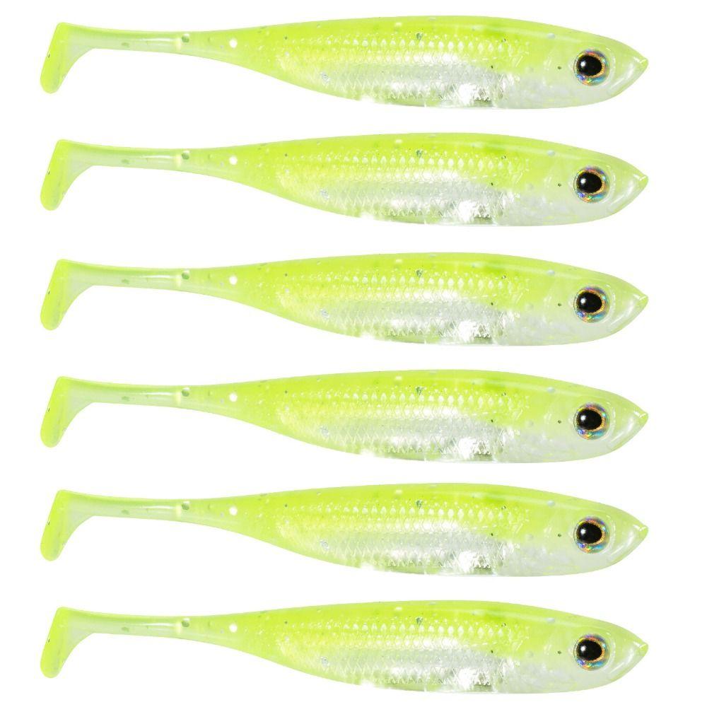 5PCS Vivid Silicone Fishing Soft Lures 10cm 8 Colors Artificial Lures Soft Fishing Jig Lure Fishing
