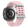 Marine Band Für Samsung Galaxy Watch 7 ultra 47mm Sport Silikon Armband Strap Galaxy Watch ultra Strap 47 Leuchtend Zubehör