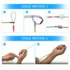 4-25mm Cable Puller Wire Grip 6 Kinds Galvanizing Metal Cable Pulling Socks Mesh Puller Antislip Pipe Conduit Pull Net Cover