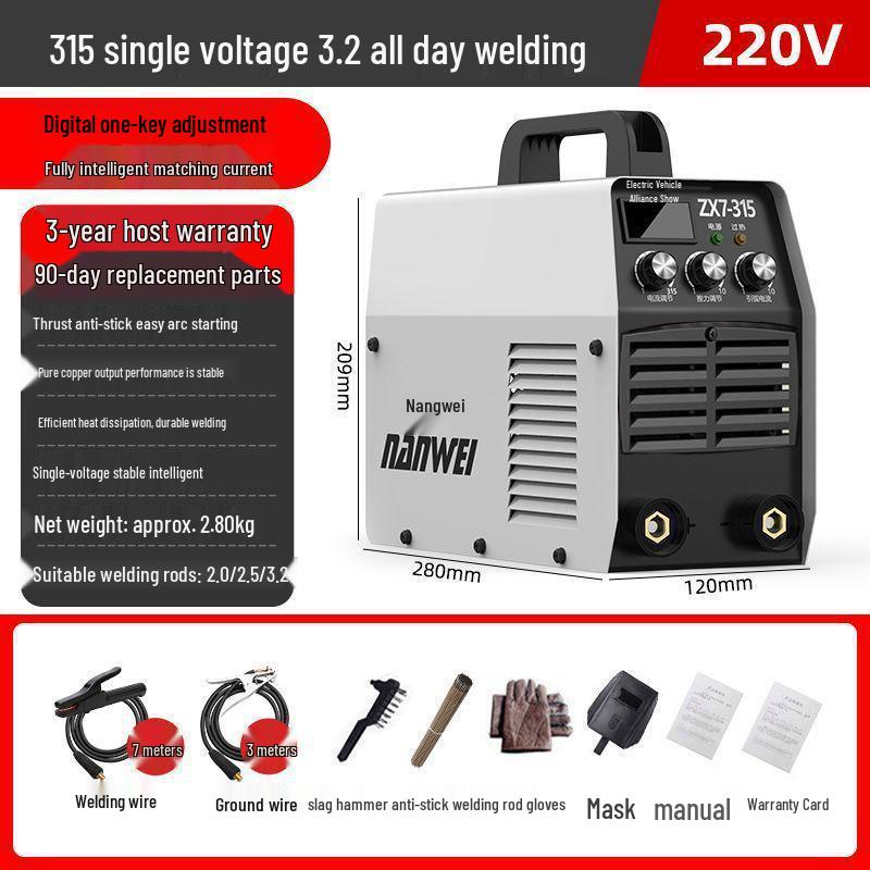 Dual Voltage 315 Portable High Power Three-Phase Automatic Welding Machine