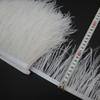 6M 13-18cm  Multicolor Real Ostrich feather Trims Ribbon White Ostrich for Dress Clothing Decoration Sewing feathers Crafts